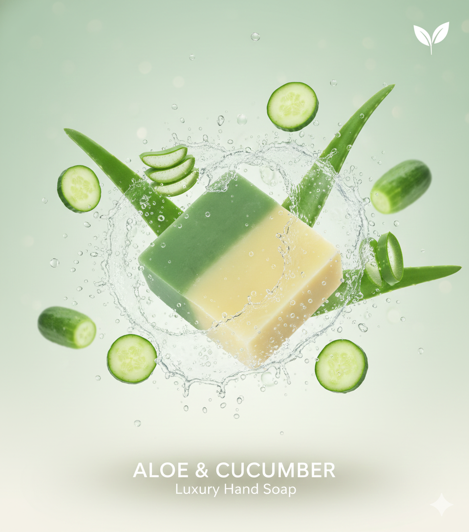 Aloe & Cucumber Hand Soap Bar