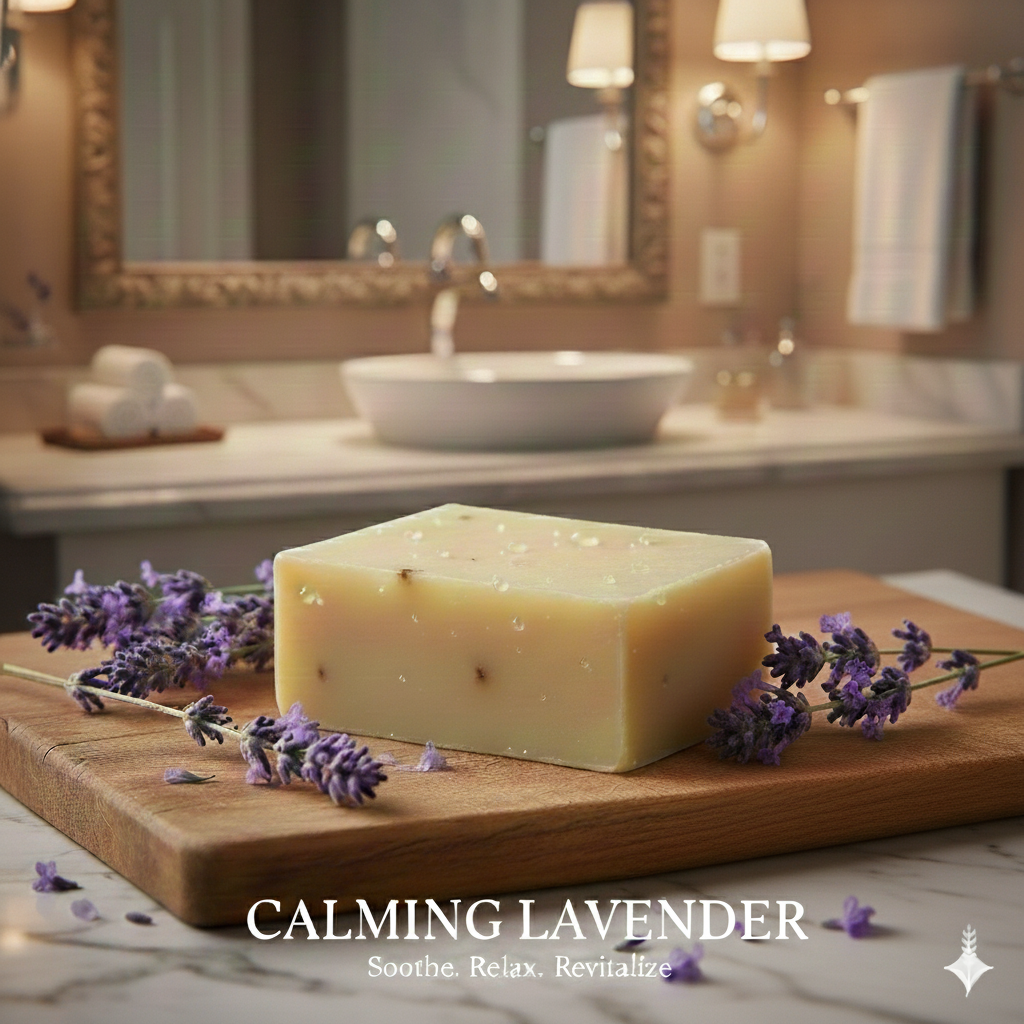 Calming lavender Hand Soap Bar